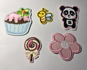 Lot of 6 Different Iron/Sew on Patches (NEW) Free Shipping/Returns - Lot 1 - Picture 1 of 2