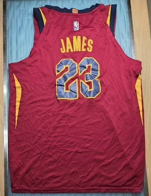 LEBRON JAMES #23 NIKE CAVALIERS BALONCESTO CAMISETA AUTÉNTICA HOMBRE TALLA 54 LARGA Foto 1 de 4