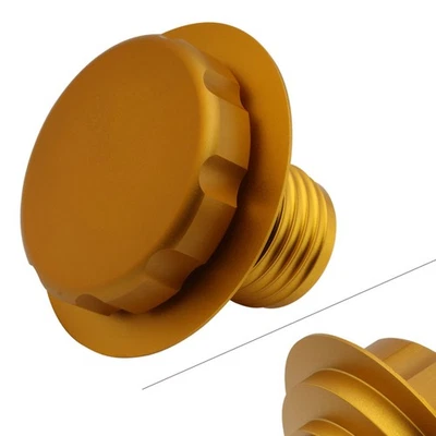 Fuel Oil Gas Tank Top Cap Cover For BMW R45 R60 R75 R80 R90 90S 100R R100 Gold Foto 1 de 4