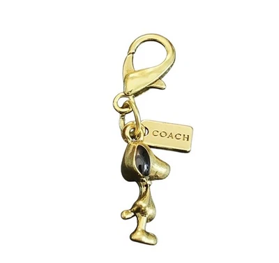 New Coach Snoopy Mini Charm RARE - Image 1 of 4
