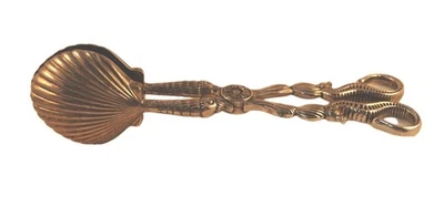 Pinzas para ensalada Godinger Sea Treasures chapadas en plata caballito de mar náutico vintage Foto 1 de 4