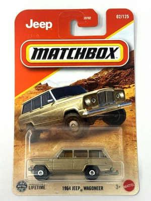 2025 Matchbox Autumn Gold 1964 Jeep Wagoneer #2 - Image 1 of 4