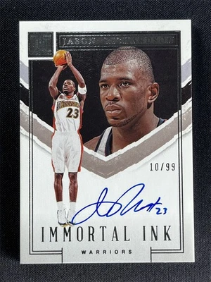 2022-23 Panini Impeccable Jason Richardson Immortal Ink Autographs Auto /99 - Image 1 of 2