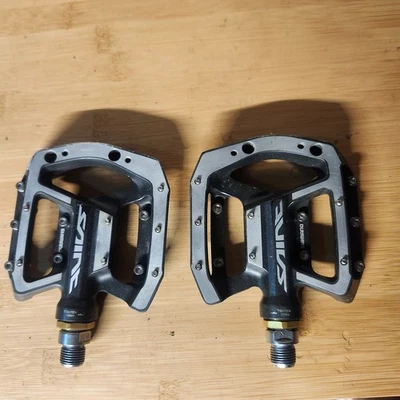 Pedales Shimano Saint PD-MX80 aluminio, carretera, MTB, sendero, grava, 486 g negro Foto 1 de 2