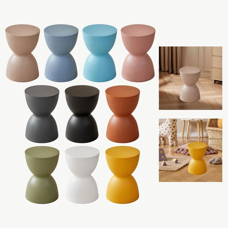 Small Round Foot Stool Sitting Multipurpose Comfortable Small Footstool Change - Image 1 of 1