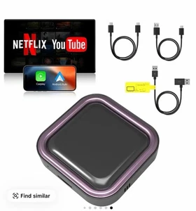 4-in-1 Wireless Car Adapter, Wireless Car Adapter with USB-A & USB-C Cables, Car - Picture 1 of 5