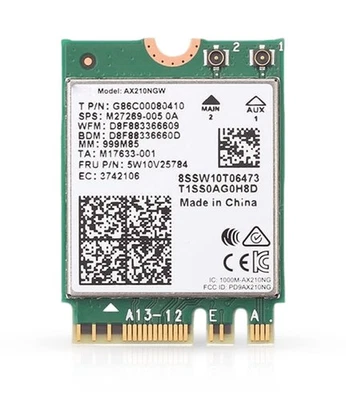 HighZer0 Electronics AX210 WiFi 6E Card | Tri-Band 2.4/5/6 GHz Wi-Fi | Up to - Image 1 of 4