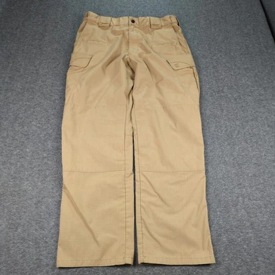 Pantalones tácticos 5.11 para hombre 34x30 caqui marrón Stryke cargo antidesgarro primera respuesta Foto 1 de 4