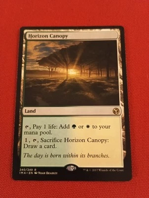 Horizon Canopy Iconic Masters Terrain Rare Magic MTG VO ENG - Image 1 of 2