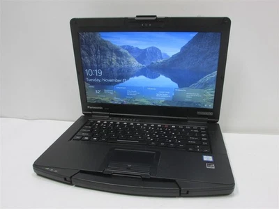 Panasonic Toughbook CF-54 MK3 i5-7300U 2.6GHz 8GB RAM 250GB SSD 14" W10P BIOS LK - Image 1 of 4