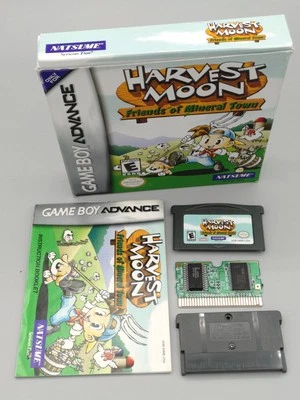 Harvest Moon: Friends of Mineral Town (Nintendo GameBoy Advance GBA) Complete - Image 1 of 2