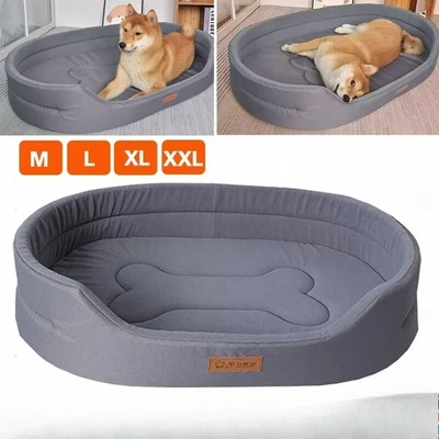 Extra Large Dog Bed Cat Pet Washable Cushion Puppy Mattress Soft Warm Calming UK - Image 1 of 4
