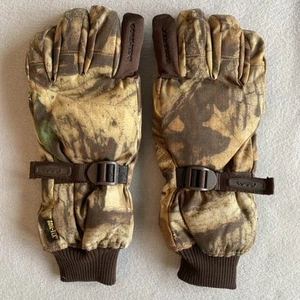 CABELA'S Gore-Tex Leather Nylon Hunter's Ultra SHOOTING GLOVE Large Advantage - Picture 1 of 10