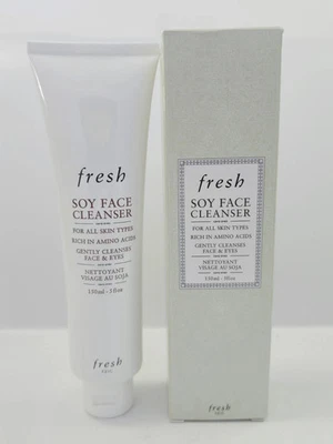 FRESH SOY FACE CLEANSER 5oz/150mL FULL SIZE All Skin Types New In Box FREE SHIP! - Image 1 of 4