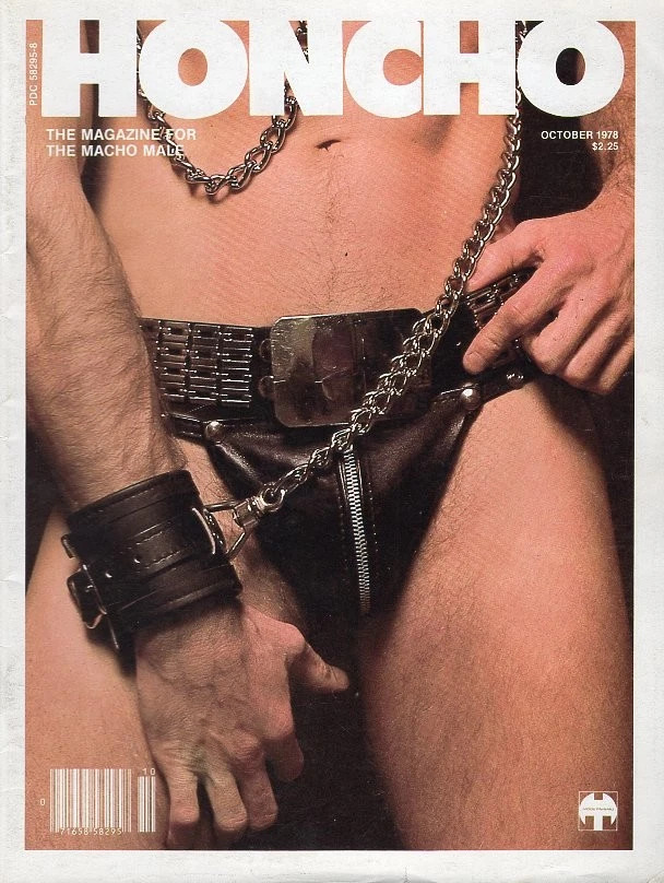 very rare HONCHO vintage gay magazine  october 1978 leather-colt models - Image 1 of 1