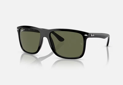 Gafas de sol Ray-Ban Boyfriend Two polarizadas negras/verdes 57 mm RB4547  Foto 1 de 3