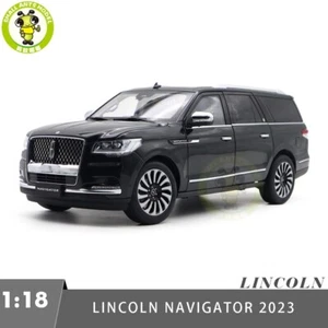 1/18 Lincoln Navigator 2023 modello pressofuso auto giocattolo regali per amici padre - Foto 1 di 16