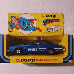 Corgi SUPERMAN METROPOLIS POLICE car #260 - Picture 1 of 5