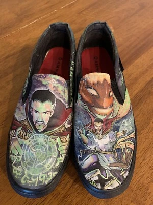 Dr. Strange Airwalk personalizado pintado a mano único en su clase para hombre 11,5 Foto 1 de 4