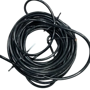 New 75' Encore Wire Corp 2 AWG Black THHN THWN-2 Stranded Copper Wire - Picture 1 of 3