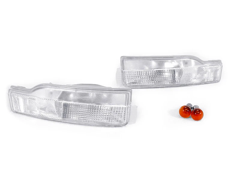 DEPO Clear Front Bumper Signal Lights For 1995-2001 Pontiac Sunfire 2 Door Coupe - Image 1 of 1