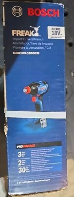 Bosch GDX18V-1860CN 18V Brushless Connected-Ready Freak Impact Driver Tool Only - Image 1 of 4