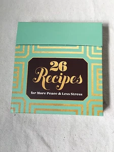 Stress Relief - Religious Inspirational Message Cards - 26 Recipes - Picture 1 of 4