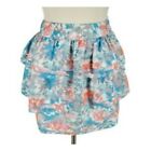 Urban Outfitters Kimchi Blu Watercolor Multicolored Tiered Skirt Women's Size 4