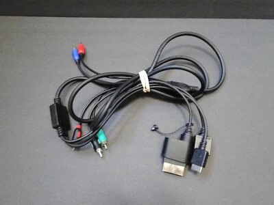 Gigaware Component Cable for the Xbox 360, Nintendo Wii & PlayStation 2 *TESTED - Image 1 of 4