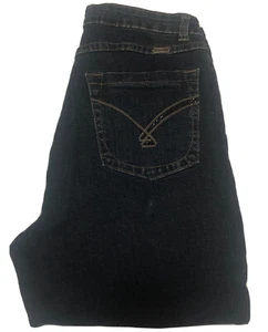 FDJ French Design Jeans Size 6 Mid Rise Diamond Blue Olivia Straight Leg Stretch - Bild 1 von 13