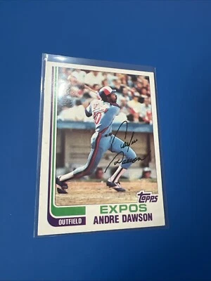 1982 Topps Andre Dawson Baseball Card #540 Montreal Expos ⭐️01/01/25 - Image 1 of 3
