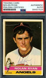 Nolan Ryan PSA DNA Vintage Signed 1976 Topps Autograph - Picture 1 of 1