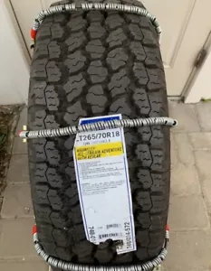 SCC *COMMERCIAL* LT265/70R18 LT275/65R18 13.34mm MANGANESE CABLE TIRE CHAINS - Picture 1 of 7