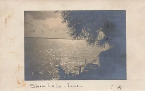Postal de Storm Lake Iowa RPPC LP49 - Imagen 1 de 2