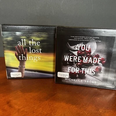 Lot: 2 Michelle Sacks Audio Book CD You Were Made For This All The Lost Things - Image 1 of 4
