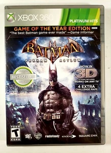 Batman: Arkham Asylum - Game of the Year Edition (Microsoft Xbox 360, 2010) CIB - Picture 1 of 4
