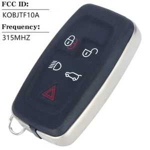 Llave inteligente de repuesto FOB 315MHZ 5B para Land Rover Discovery LR2 LR4 Range Rover - Imagen 1 de 6