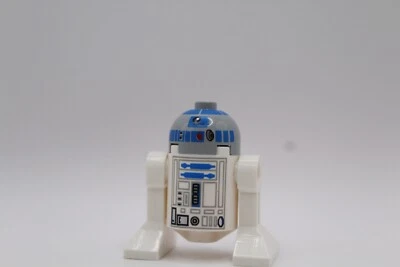 LEGO Star Wars Minifig sw0217 Astromech Droid, R2-D2 Light Bluish Gray Head Lot - Image 1 of 2