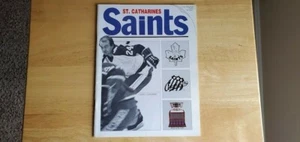 St Catherines Saints Rochester Americans program 12 9 1984 Garry Lariviere - Picture 1 of 4