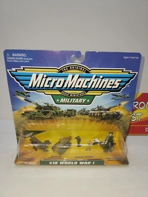 1998 GALOOB MICRO MACHINES MILITARY #18 WORLD WAR I - Image 1 of 4
