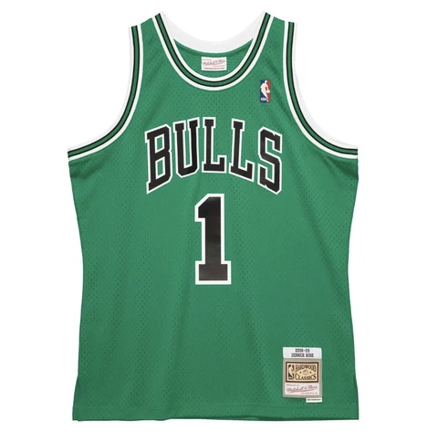 MITCHELL & NESS NBA SWINGMAN DERRICK ROSE CHICAGO BULLS 2008-09 JERSEY MEN LARGE Cover