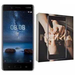 BNIB 5.3" Nokia 8 Single-SIM TA-1012 64GB Silver Android Factory Unlocked 4G OEM - Picture 1 of 5