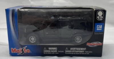 Maisto Power Racer Yellow Hummer H2 Scale Motorized Die Cast Metal - Image 1 of 4