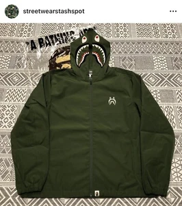 A Bathing Ape Bape Shark Jacket Size Large - Picture 1 of 13
