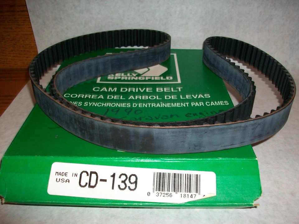 CD-139 Automotive Timing Belt Made In USA Free Shipping Foto 1 de 1