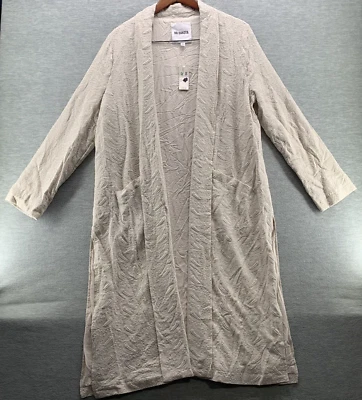 ANTHROPOLOGIE BB DAKOTA MUJER BEIGE PAISLEY PLUMERO TALLA PEQUEÑA A30 Foto 1 de 4