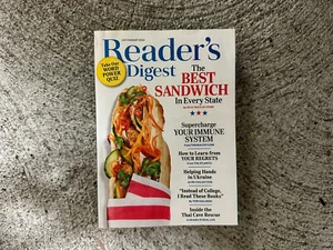 Reader’s Digest Magazine Brand New July August 2022 Issue The Best Sandwiches - Picture 1 of 1