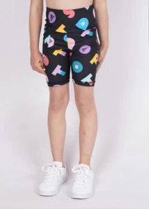 Girls Adidas X Lego Shorts Tight Summer Holidays 4/5/6/7/8/9/10/11/12/13/14/15 - Picture 1 of 2