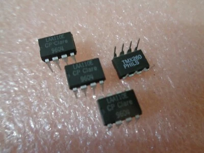 4 x LAA110E CP CLARE 350V, 120mA, 35Ω relé 2-Forma-A DIP8 UKINSTOCK Foto 1 de 3