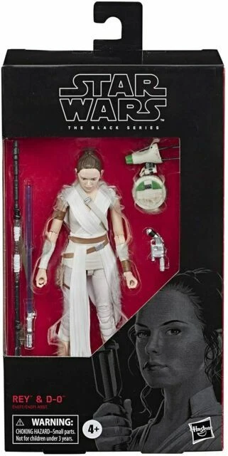 Hasbro Star Wars The Black Series Rey and D-O Toys 6-inch Scale Collectible Action Figure